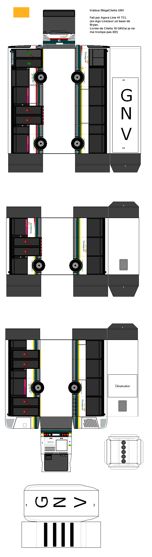 Irisbus Mga Citelis GNV F Transpole