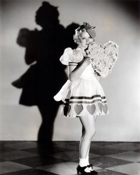 vintage valentines day pinup mary carlisle