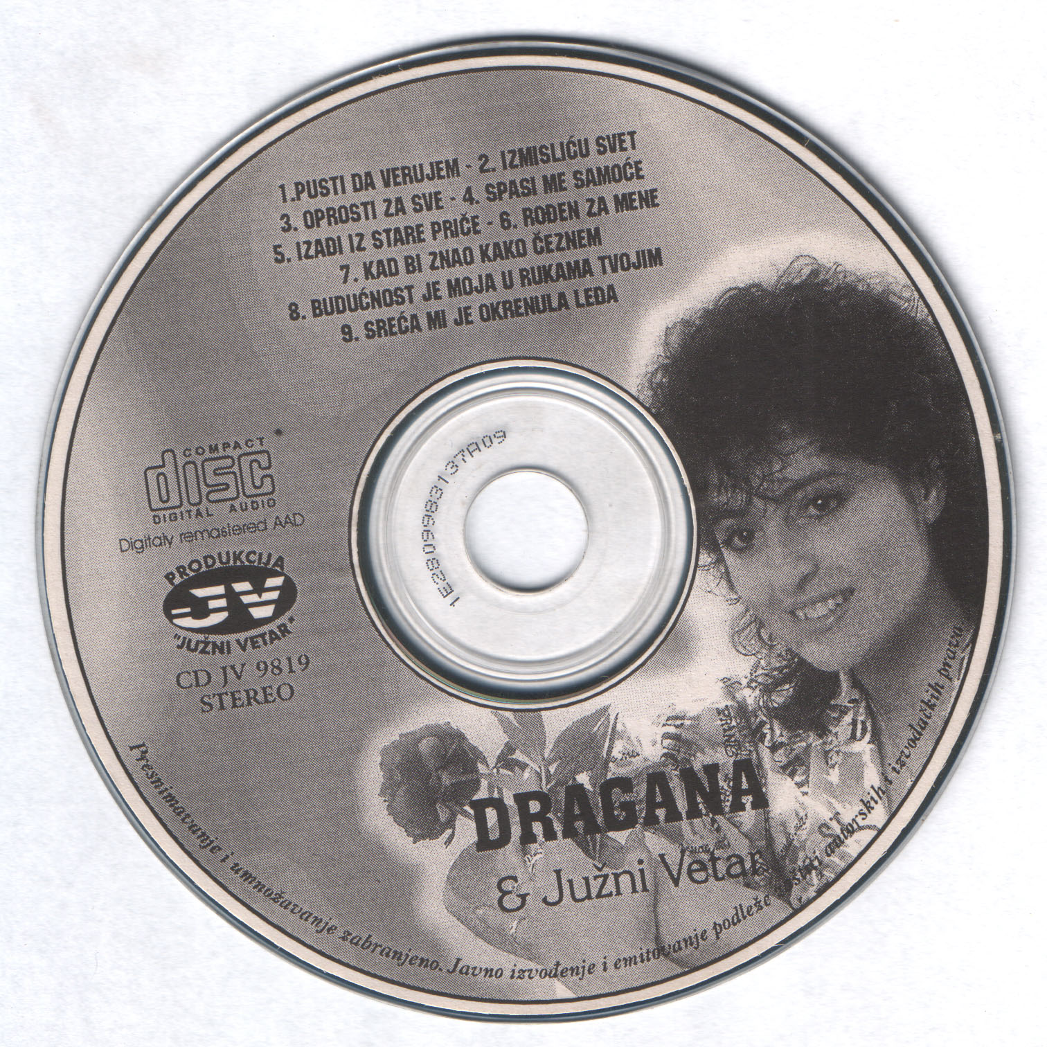 Dragana Mirkovic 1986 Cd