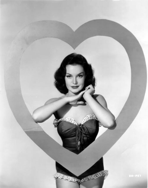 vintage valentines day pinup dorothy hart