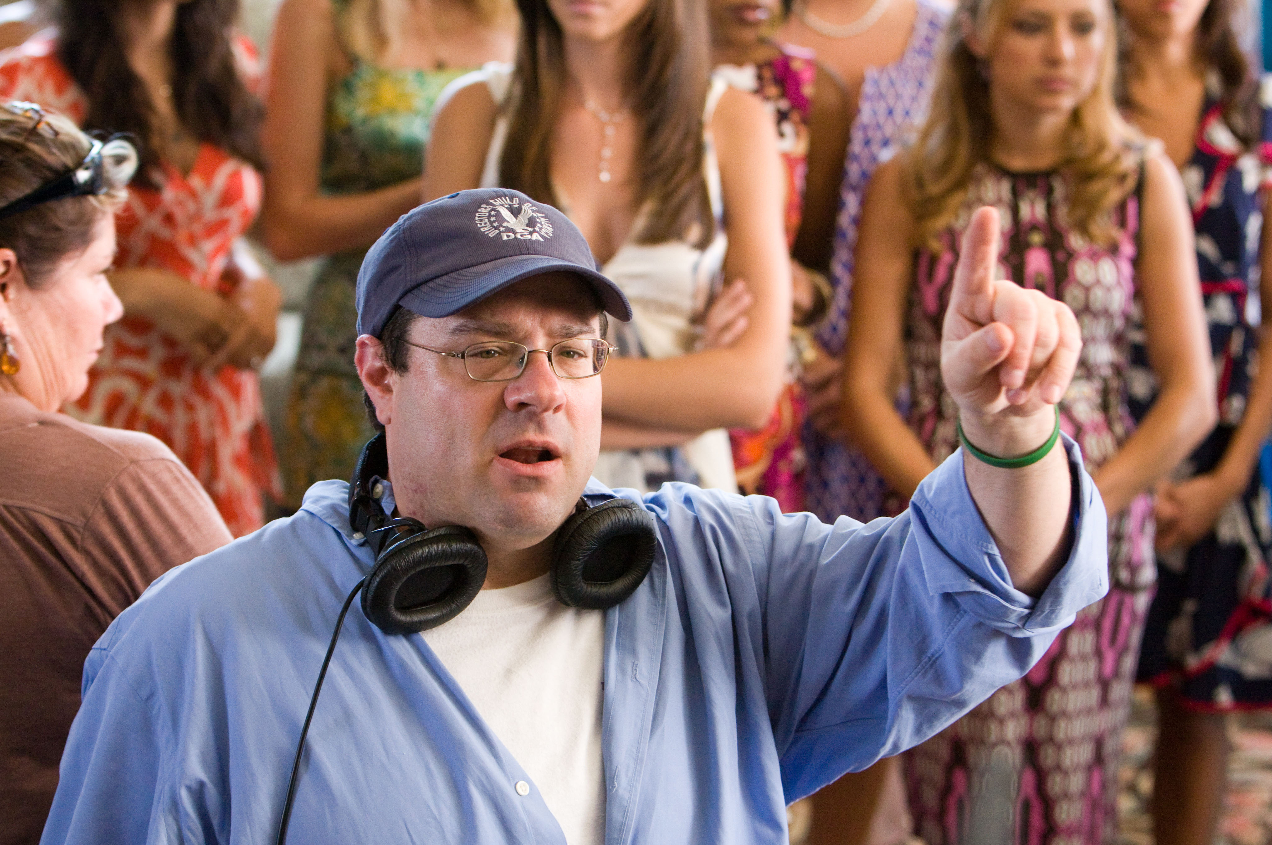 z Director Andy Fickman on the set of YOU AGAIN